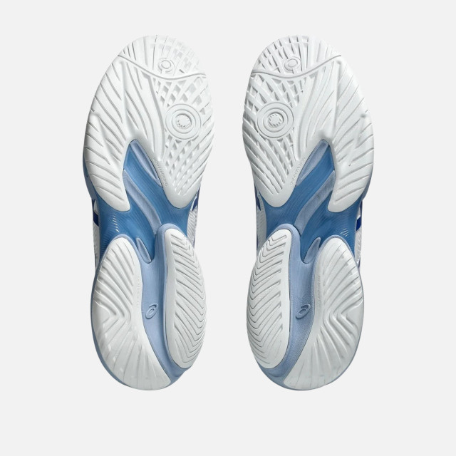 Asics Court FF 3 Novak Men's Tennis Shoes - White/Tuna Blue