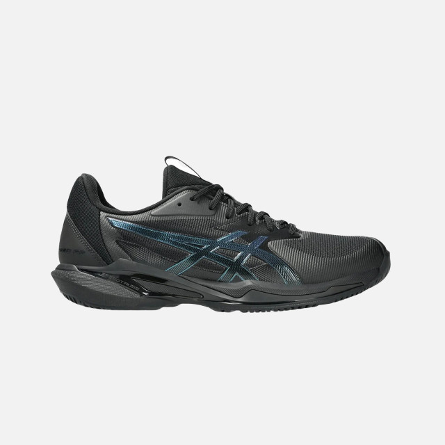 Asics Solution Speed FF 3 Night Energy Men's Tennis Shoes - Black/Prism Blue