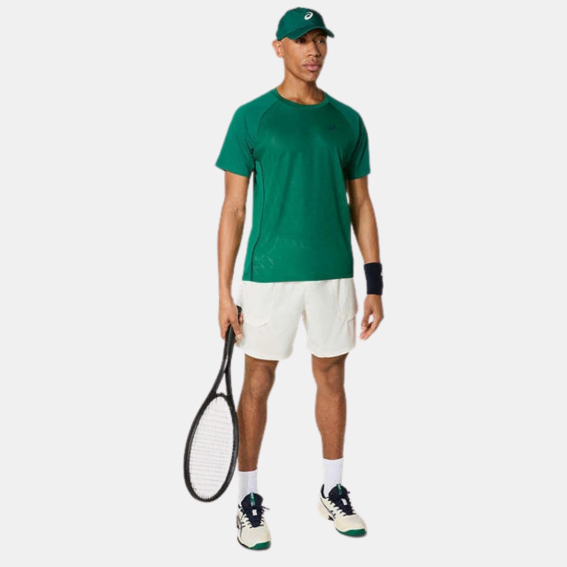 Asics Match Actibreeze SS Men's Tennis Top - Jasper Green