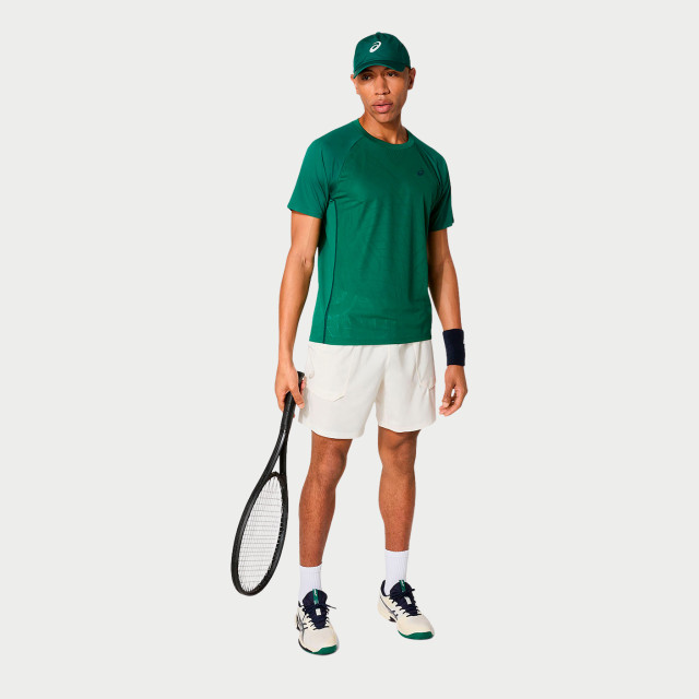 Asics Men's Tennis Shorts - Cream