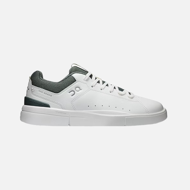 ON The ROGER Youth Tennis Shoes - White | Olive