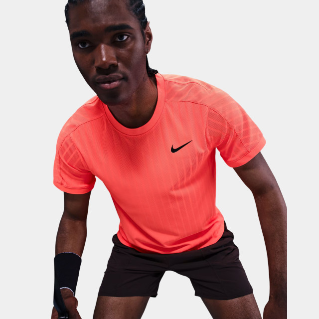 NikeCourt Slam Men's Dri-FIT ADV Tennis Top -  Bright Mango