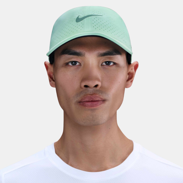 Nike Dri-Fit ADV Club Unstructured Tennis Cap - Mint Foam/Cannon