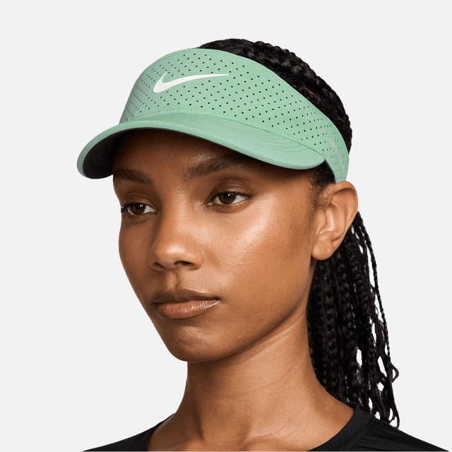Nike Dri Fit Advantage Ace Visor -  Cannon/Anthracite/White