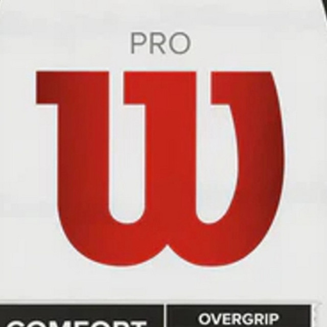 Wilson Pro Comfort White Tennis Overgrip - 12 Pack
