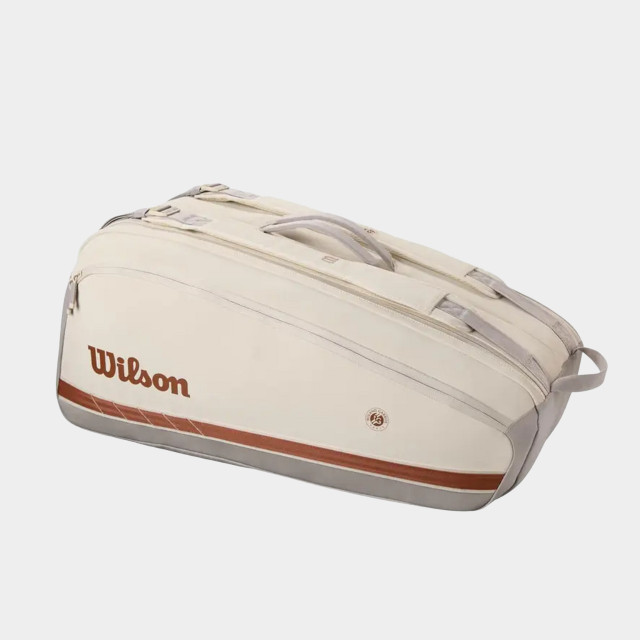 Wilson 2025 Roland Garros Super Tour 9 Pack Tennis Bag