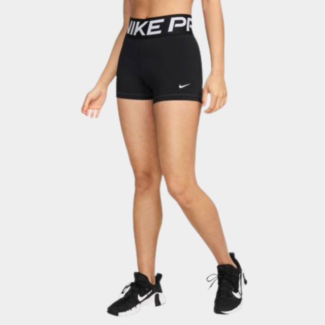 Nike Pro Sculpt Women's High-Waisted Shorts - Black/White