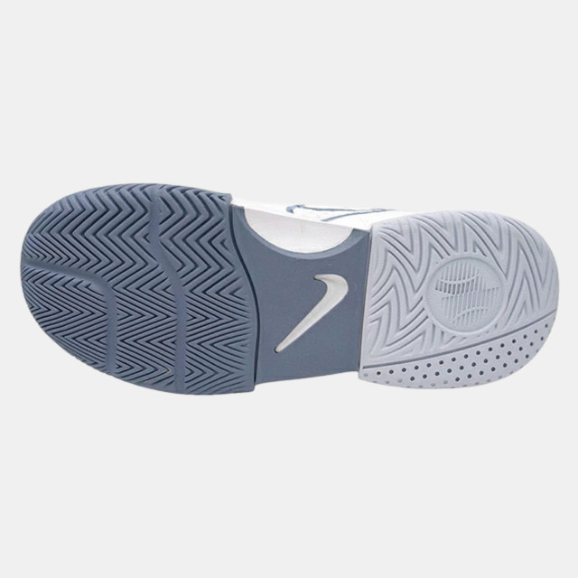 Nike Womens Court Lite 4 Tennis Shoe - White/World Indigo-Ghost