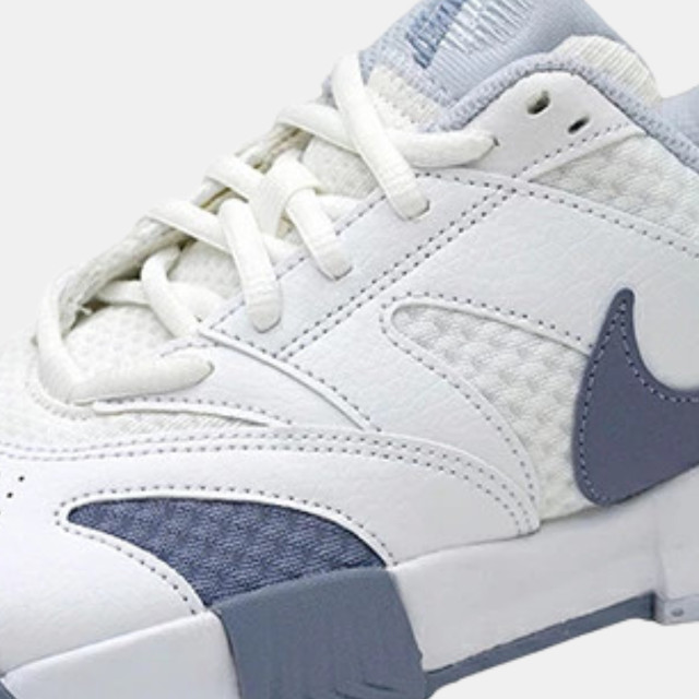 Nike Womens Court Lite 4 Tennis Shoe - White/World Indigo-Ghost