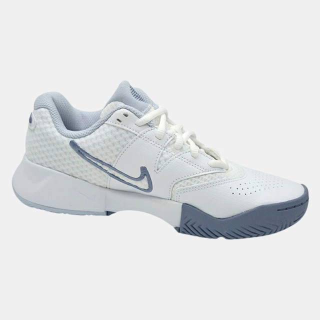 Nike Womens Court Lite 4 Tennis Shoe - White/World Indigo-Ghost