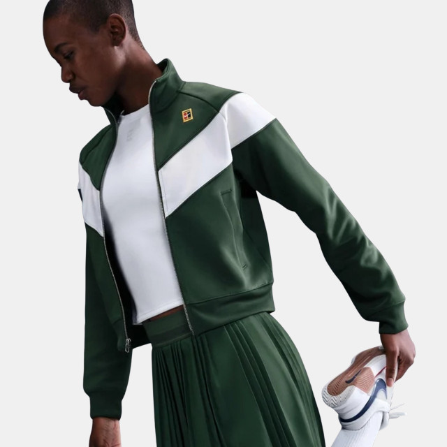 NikeCourt Advantage Women's Dri-FIT Pleated Tennis Skirt - Fir