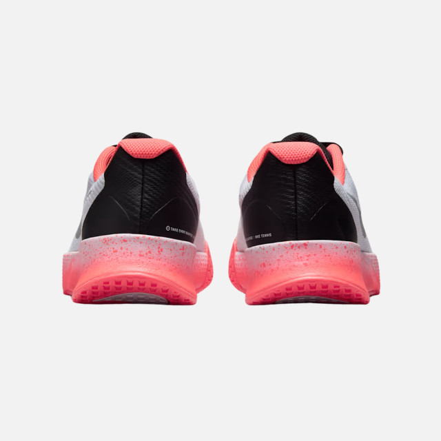 Nike Vapor Lite 3 HC Women's Tennis Shoes - White/Wolf Grey/Hot Lava