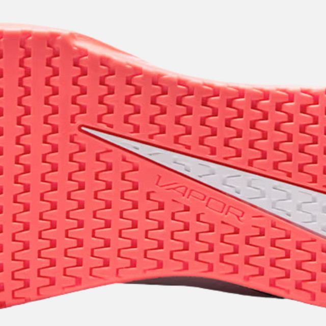 Nike Vapor Lite 3 HC Women's Tennis Shoes - White/Wolf Grey/Hot Lava