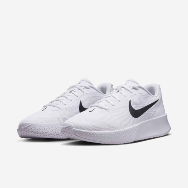 Nike Vapor Lite 3 Men's HC Tennis Shoes - White/Black