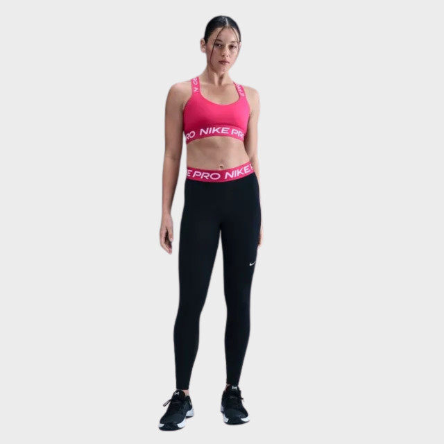 Nike Pro 365 Women's Leggings - Black/Rush Pink/White