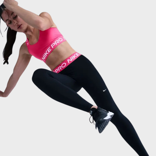 Nike Pro 365 Women's Leggings - Black/Rush Pink/White