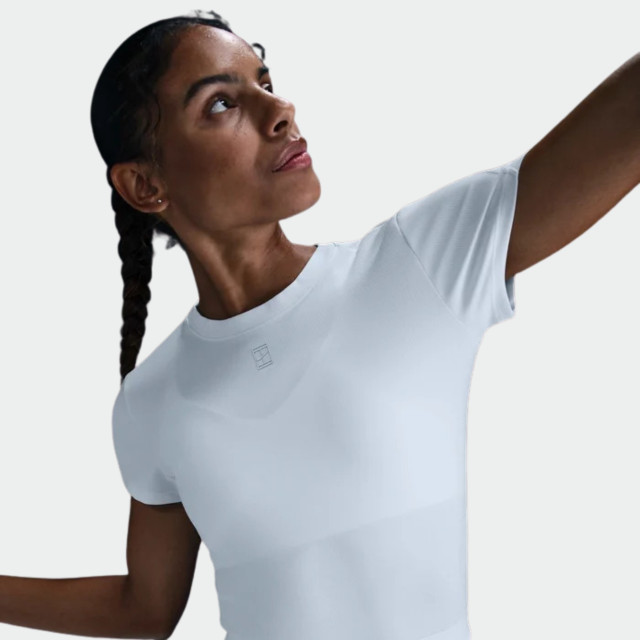 NikeCourt Advantage Women's Dri-FIT Short-Sleeve Tennis Top - White