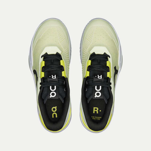 ON THE ROGER Pro Fire Men's Tennis Shoes - Linen/Lime