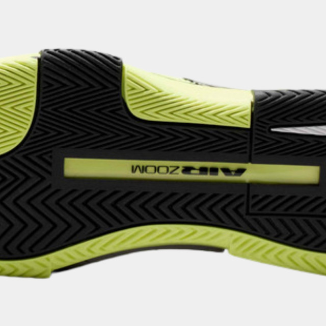 Nike Zoom GP Challenge 1.5 PRM Women's HC Tennis Shoes - Black/Light Lemon Twist/White