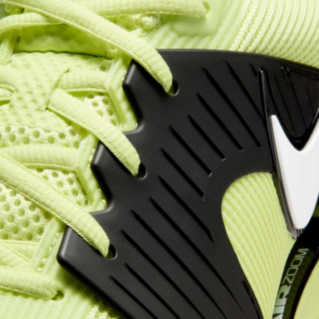 Nike Zoom GP Challenge 1.5 PRM Women's HC Tennis Shoes - Black/Light Lemon Twist/White