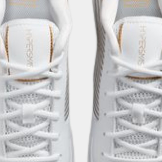 Nike Zoom Vapor 12 Hypersmash Men's Tennis Shoe's - White/Metallic Gold/Pure Platinum
