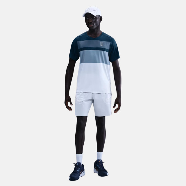 NikeCourt Advantage Men's Tennis Top - Armory Navy/White