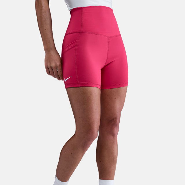 NikeCourt Women's Dri-FIT Tennis Shorts with Pockets - Rush Pink/White
