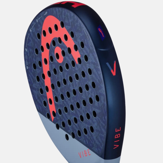 HEAD Vibe Padel Racquet - blue/red