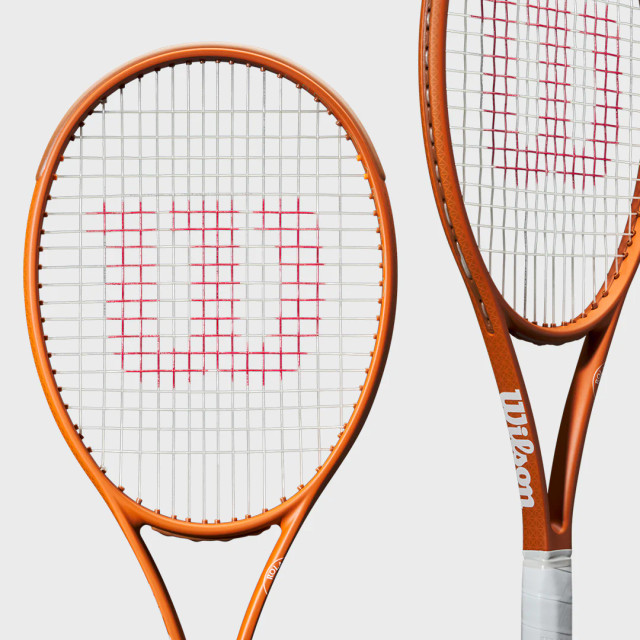 Wilson Blade 98 V9 Roland Garros Unstrung Tennis Racket