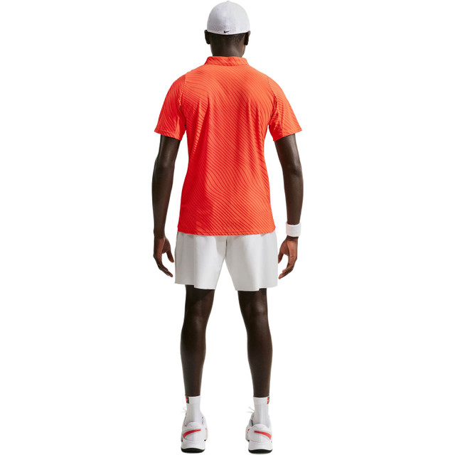 NikeCourt Men's Slam Dri-FIT ADV Polo - Turf Orange/Turf Orange/White