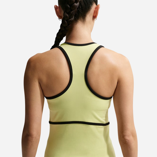 Nike Advantage Women's Tank Top -  Light Lemon Twist/Black