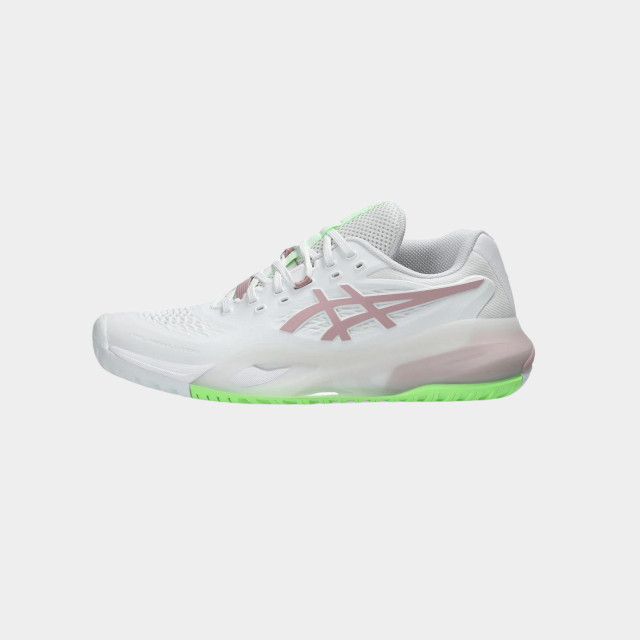 Asics Gel-Resolution X Women's Tennis Shoe - White/ Morganite