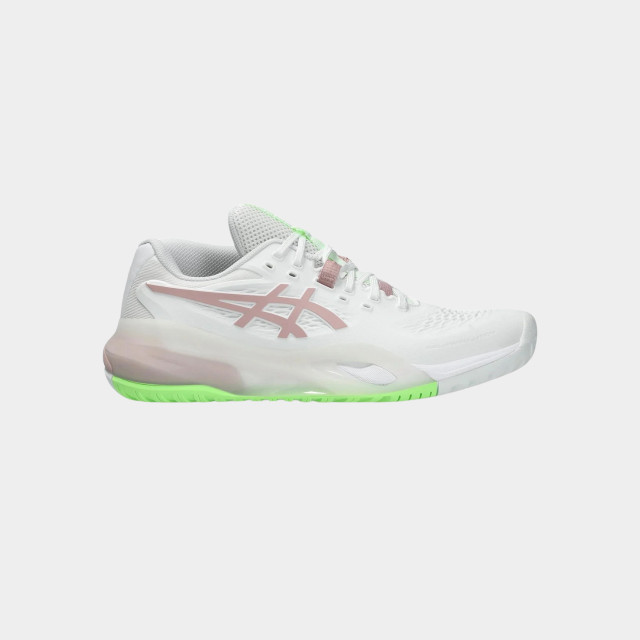 Asics Gel-Resolution X Women's Tennis Shoe - White/ Morganite