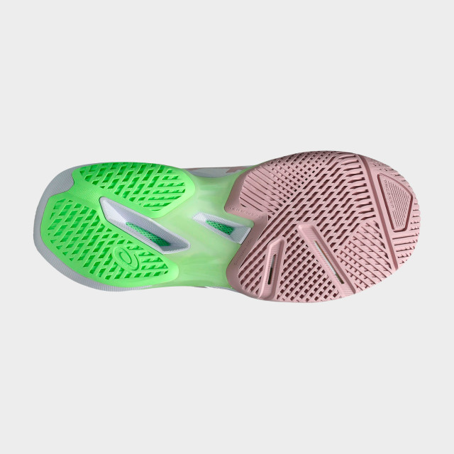 Asics Solution Speed FF 4 Women Tennis Shoes - White/ Morganite