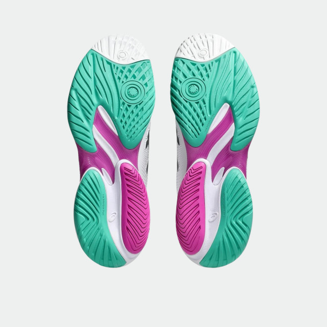 Asics Court FF 3 Men Tennis Shoes - White/ Digital Sakura