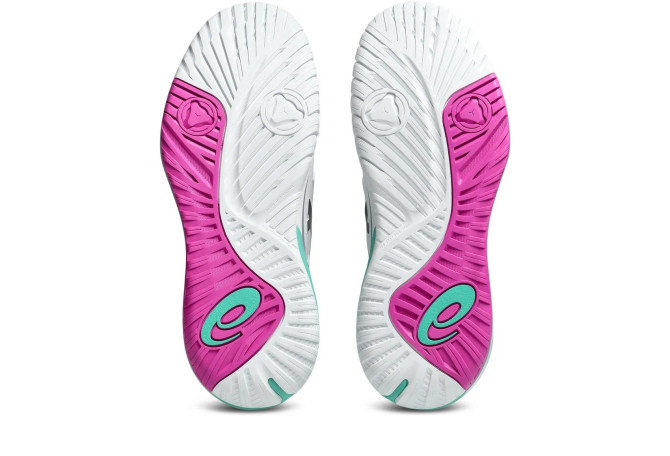 Asics Gel-Resolution X Men Tennis Shoes - White/ Aurora Green