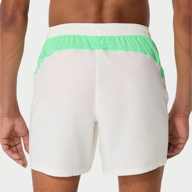 Asics Padel Court 7In Men Short - Cream/ Vital Green