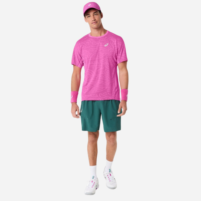 Asics Match Jacquard SS Men's T-Shirt - Digital Sakura