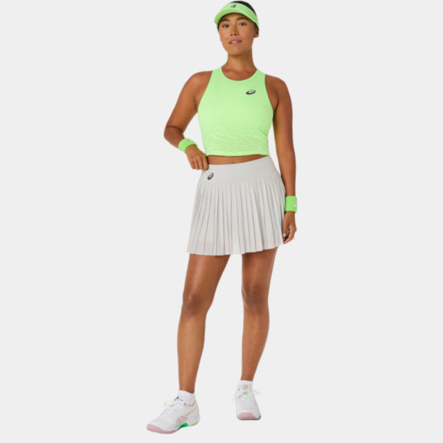 Asics Match Mesh Women Skirt - Cloud Grey