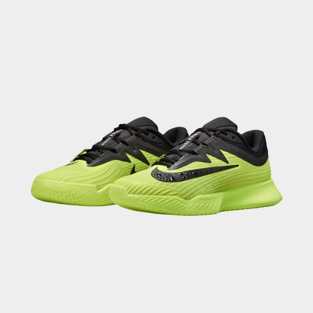 Nike Vapor Pro 3 Women's Hard Court Tennis Shoes -  Light Lemon Twist/Blue Ribbon Heather/Laser Fuchsia/Black