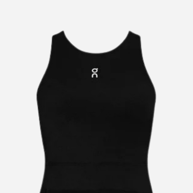 On Court  Women's Tennis Dress Split - Black
