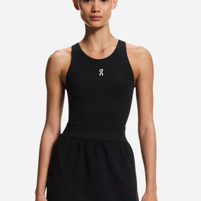 On Court  Women's Tennis Dress Split - Black