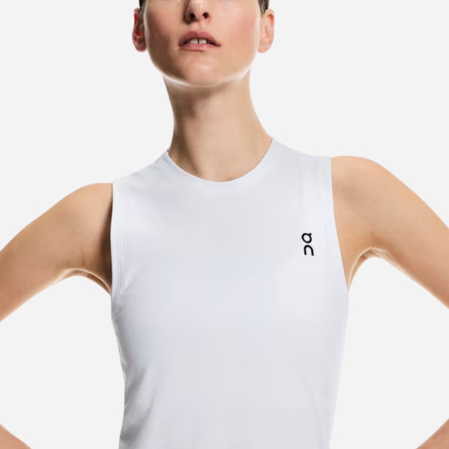 On Court Women's Tennis Tank - White