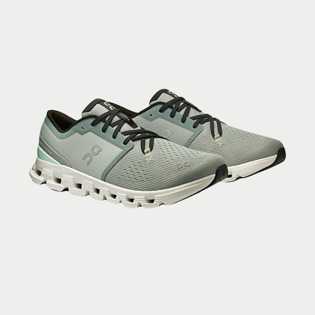 ON Cloud X 4 Men's Shoes - Tin/ Iceberg