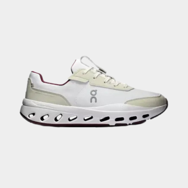 ON The Roger Wildcard Men's Shoes - Ivory/ Maroon