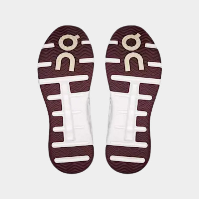 ON The Roger Wildcard Men's Shoes - Ivory/ Maroon