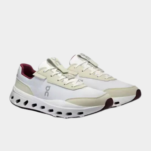 ON The Roger Wildcard Men's Shoes - Ivory/ Maroon