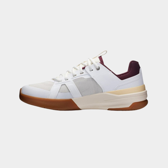 On The Roger CH Pro Youth Tennis Shoes - White/ Maroon