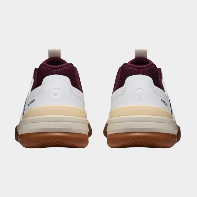 On The Roger CH Pro Youth Tennis Shoes - White/ Maroon