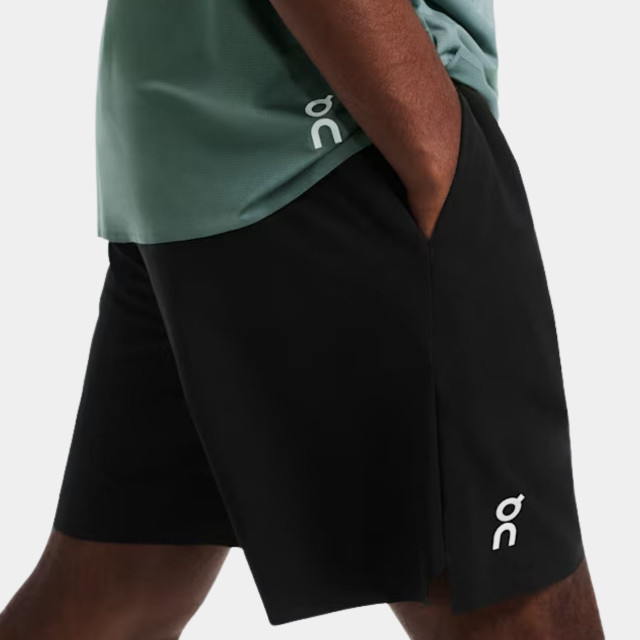 ON Court Men's 7-Inch Tennis Shorts - Black